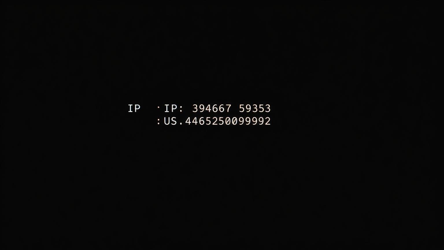 Command Prompt running ipconfig command on Windows showing IPv4 address output